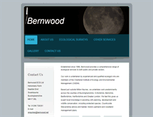 Tablet Screenshot of bernwood.net
